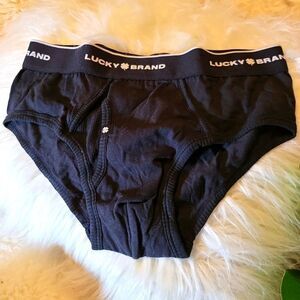 Black lucky brand brand new underwear size small,authentic